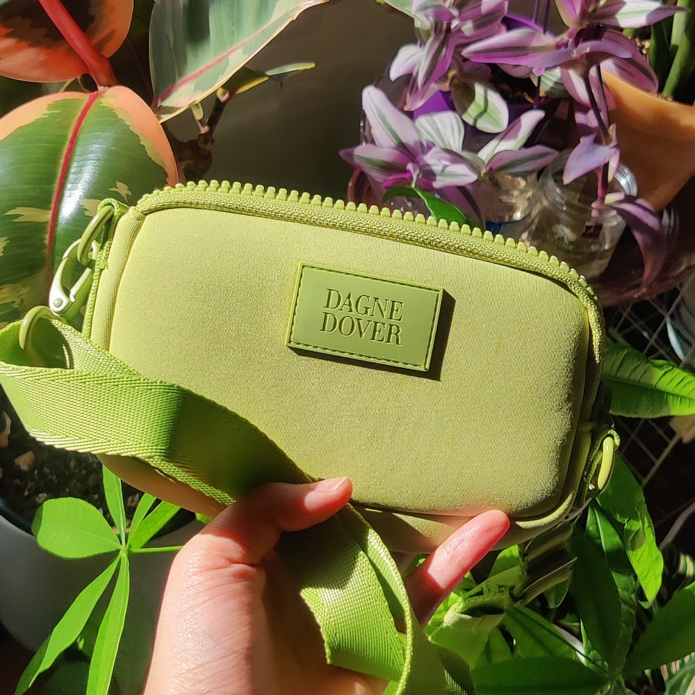 Dagne Dover Mara phone sling in Lime (Limited Edition)